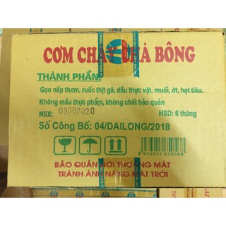 Cơm cháy chà bông thùng 10 gói