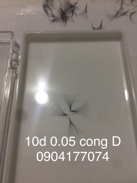 Mi fan mi volume 10d . Độ dày 0.05, mềm, đen, bắt keo hộp 500 fan