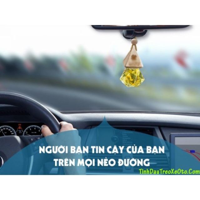 Tinh dầu treo xe ô tô hương sả chanh