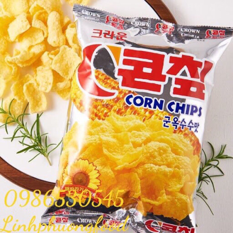 Snack bắp nướng Corn chip Hàn Quốc 70g