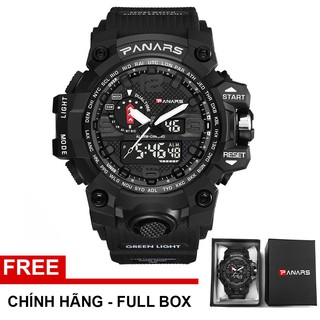 (SHOPEE TRỢ GIÁ) Đồng Hồ Nam PANARS USA Đẳng Cấp Quân Đội - Chính Hãng Full Box Hộp Cao Cấp