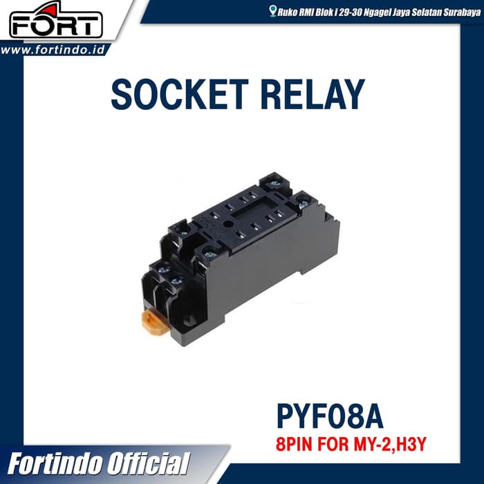 Rơ Le Pyf08a-e 8 Pin Cho Rơ Le My-2 H3y