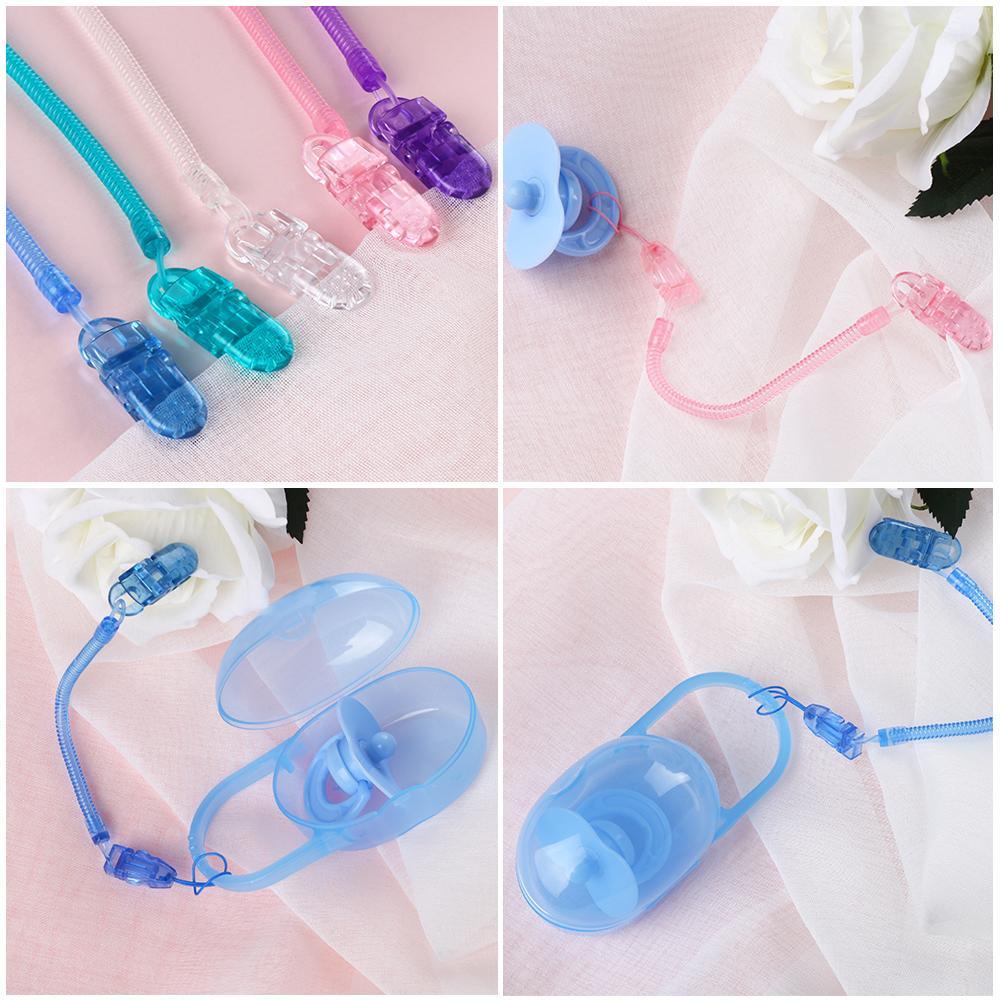 YVE Set 2 Dây Lò Xo Kẹp Núm Vú Giả Cho Bé