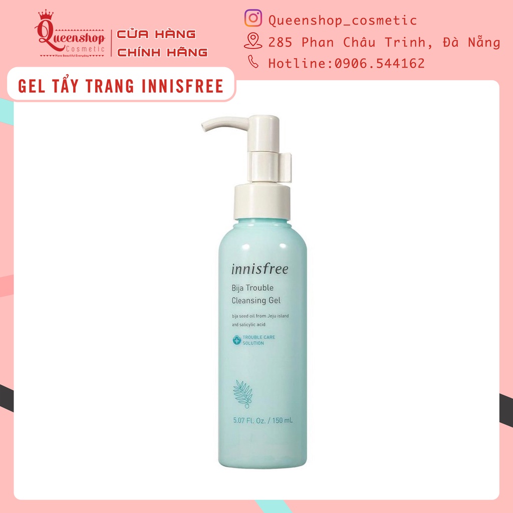 TẨY TRANG Innisfree Bija Trouble Cleansing Gel