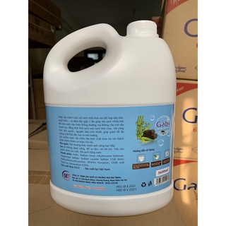 Nước rửa chén Gabi cao cấp không hại da tay, diệt sạch khuẩn - Dung tích 3.6L