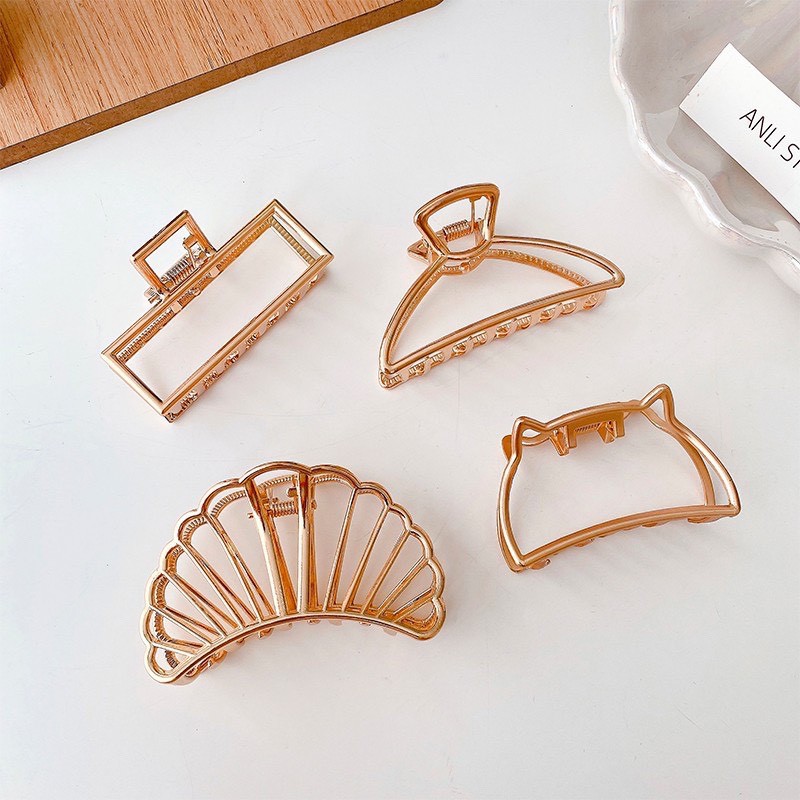 Kẹp búi tóc kim loại phong cách Hàn Quốc dành cho nữ DÈLLA ACCESSORIES 203