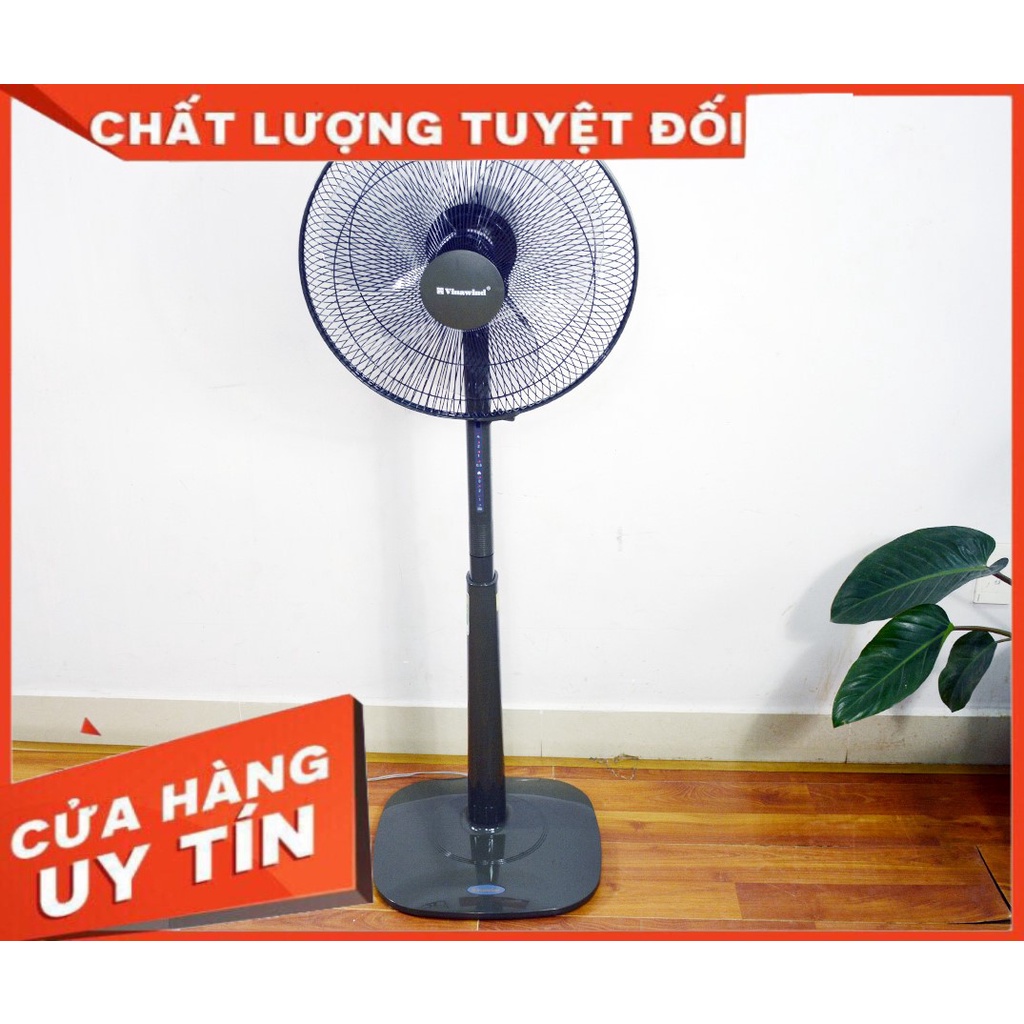 Quạt cây đứng cao cấp vinawind điện cơ thống nhất QĐ400X-PN, có điều khiển xa