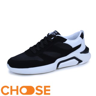 Giày nam choose giày da nam thể thao sneaker đúc khối màu trắng xám lịch lãm gía sốc nhất sàn g2611
