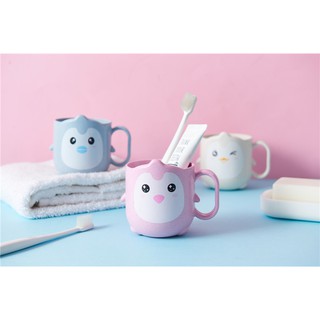 Ly cốc lúa mì hình chim cánh cụt cakeshop hcm
