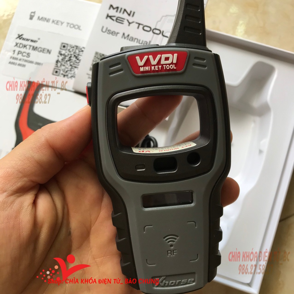 Máy vvdi tạo chíp, copy chíp dành cho ô tô, xe máy, tạo chìa smarkey xe máy