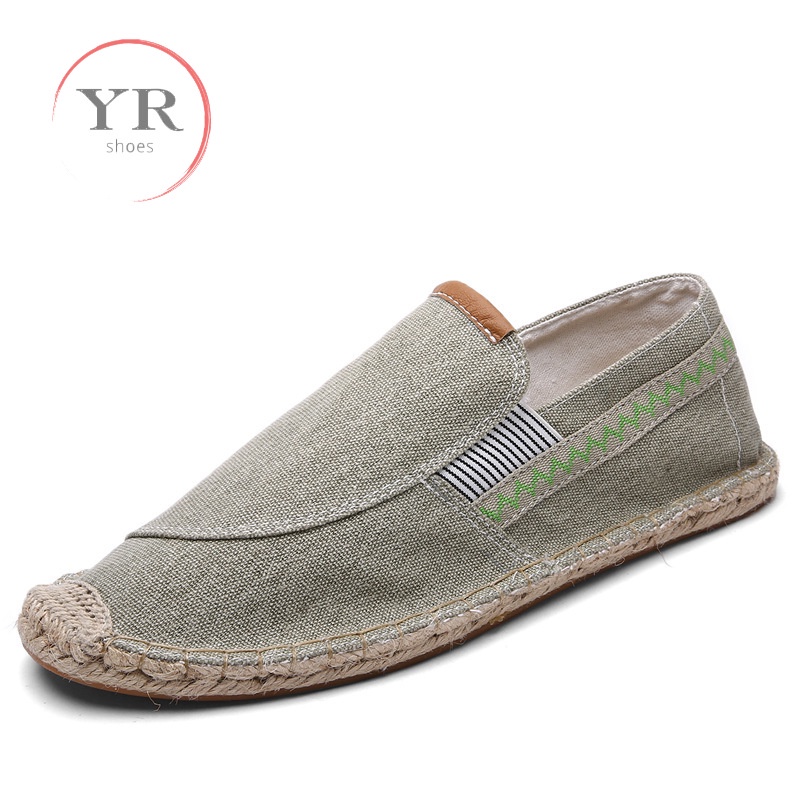 Giày Lười Canvas Thiết Kế Thời Trang Cho Nam Nữ