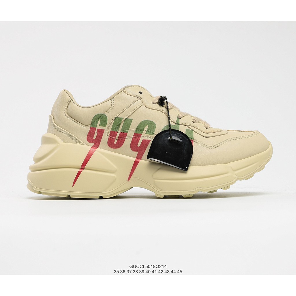 GIÀY SNEAKER MÃ SẢN PHẨM_Gucci Rhyton Vintage Trainer Sneaker  NHIỀU MÀU PHONG CÁCH FULLBOX + FREESHIP TOÀN QUỐC "": '