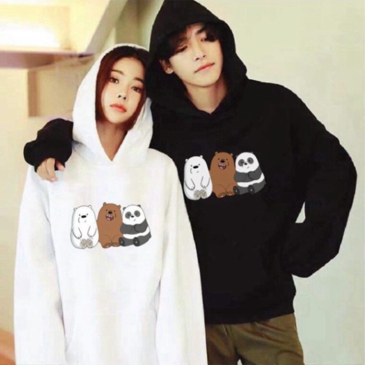 Áo Khoác Hoodie Form Rộng Sweater Nỉ Ulzzang 3 Chú Gấu Hot Trend Thời Trang Thu Đông Siêu Đẹp | 3 GẤU | BigBuy360 - bigbuy360.vn