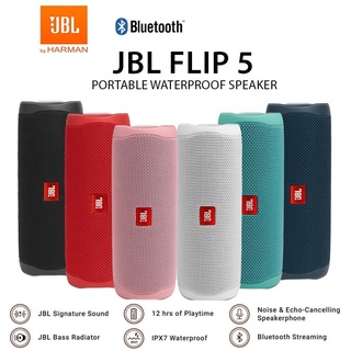 Jbl flip 5 mini portable bluetooth speaker ipx7 wireless outdoor waterproof jbl flip5 stereo bass