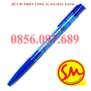 Bút bi thiên long- 023 mực xanh ngòi 0.8mm