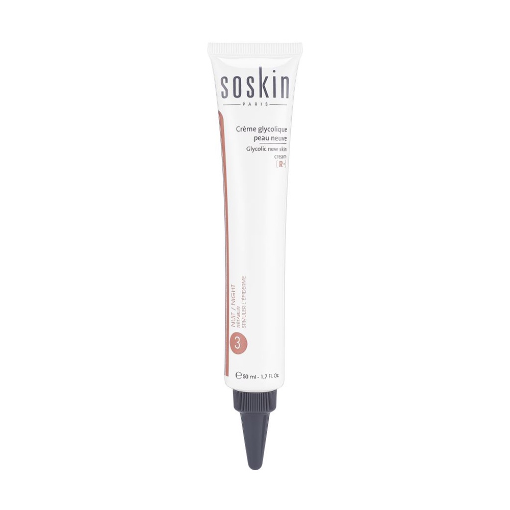 Kem Tái Tạo - Peel Da Sinh Học SOSKIN Glycolic New Skin Cream 50ml | BigBuy360 - bigbuy360.vn