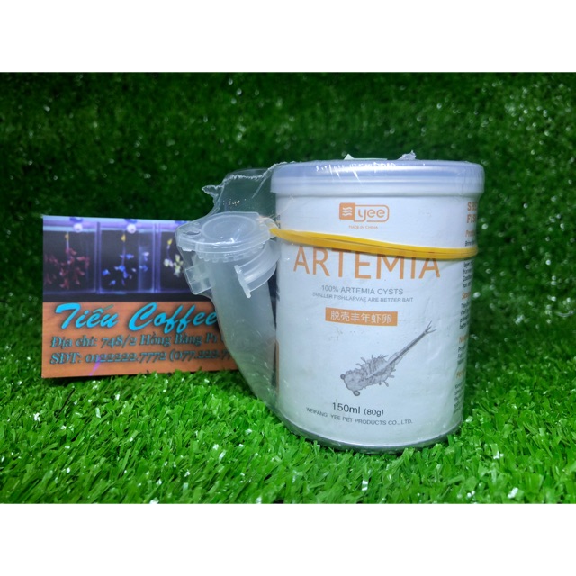 ARTEMIA Sấy Khô hủ nguyên 80gram (tặng kèm ống nhỏ giọt)