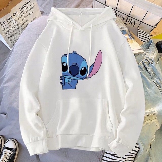 Áo hoodie unisex form rộng stitch có bigsize chất nỉ bông dày dặn | BigBuy360 - bigbuy360.vn