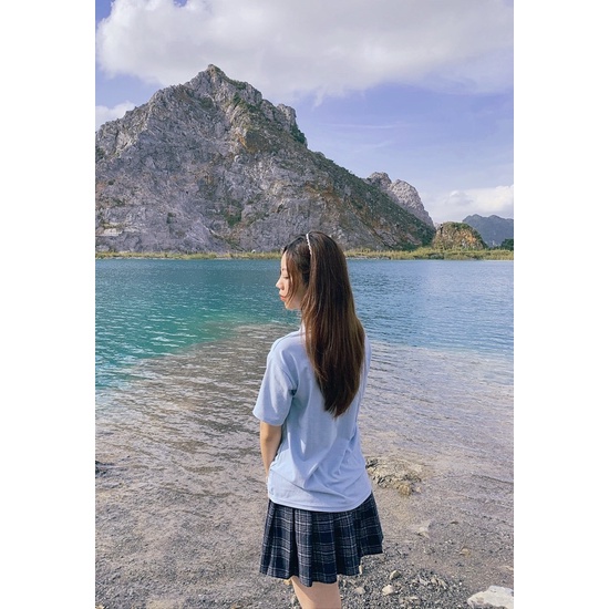 Áo polo ngắn tay phong cách Hàn Quốc dành cho nữ , Áo thun form rộng unisex polo cổ bẻ dáng rộng | BigBuy360 - bigbuy360.vn