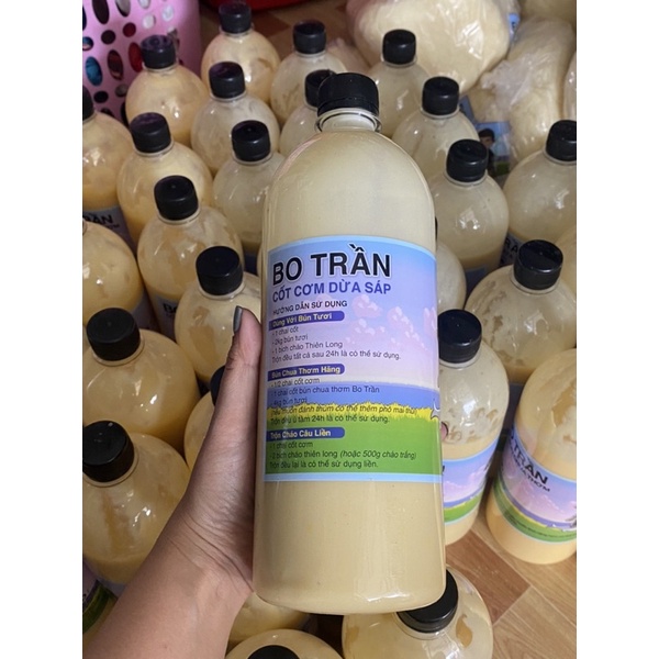 CỐT CƠM DỪA SÁP BO TRẦN