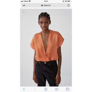 Áo lụa zara auth