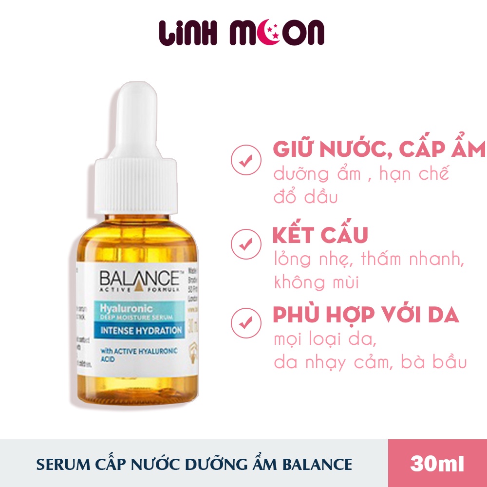 Tinh Chất Cấp Nước Dưỡng Ẩm Balance Active Formula Deep Moisture Serum