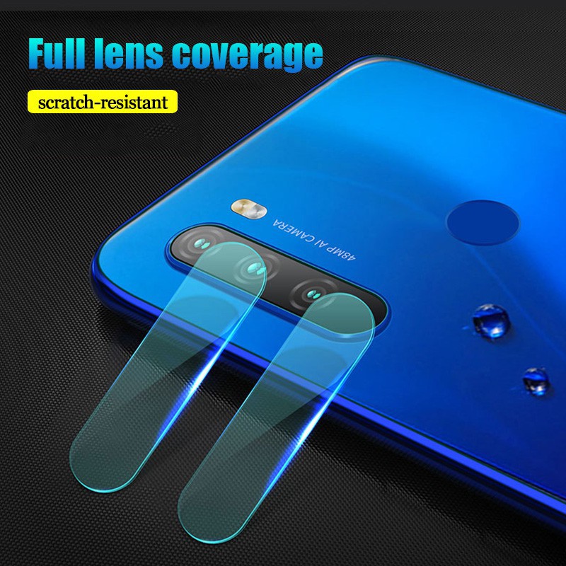 Kính cường lực trong suốt bảo vệ camera sau cho Xiaomi Redmi Note 9 9T 9s 7 8 6 5 Plus Pro Max 6A 7A