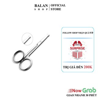 Kéo Đầu Tròn Cắt Lông Mũi Làm Bằng Inox Không Rỉ, Nhỏ Gọn, An  Toàn, Tiện Dụng