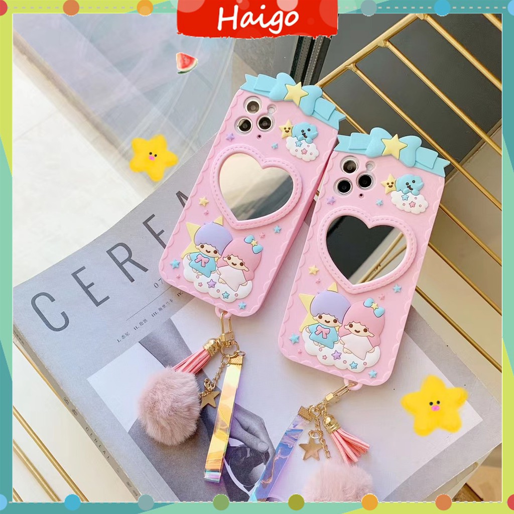 Ốp điện thoại silicon mềm có gương cho iPhone12 mini 11 PRO MAX 6/6s 7/8plus SE2 X/XS XR XSMAX #HG2150 | BigBuy360 - bigbuy360.vn