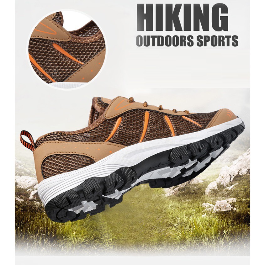 Large size 39 ~ 48 waterproof mountain climbing sport shoes