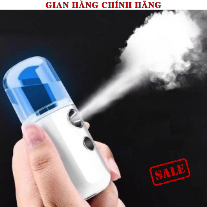 Máy phun sương tạo độ ẩm bình xịt khoáng nano xông chăm sóc cho da mặt cầm tay mini - Máy Phun Xương Xịt Khoáng NaNo