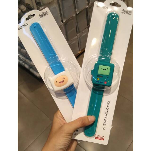 Miniso Đồng Hồ Đeo Tay 4wrn. Miniso X Adventure Time Cho Bé