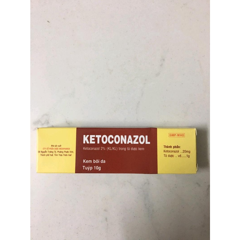 Ketoconazol - Kem Bôi Da Nấm, Ngứa, Lang ben