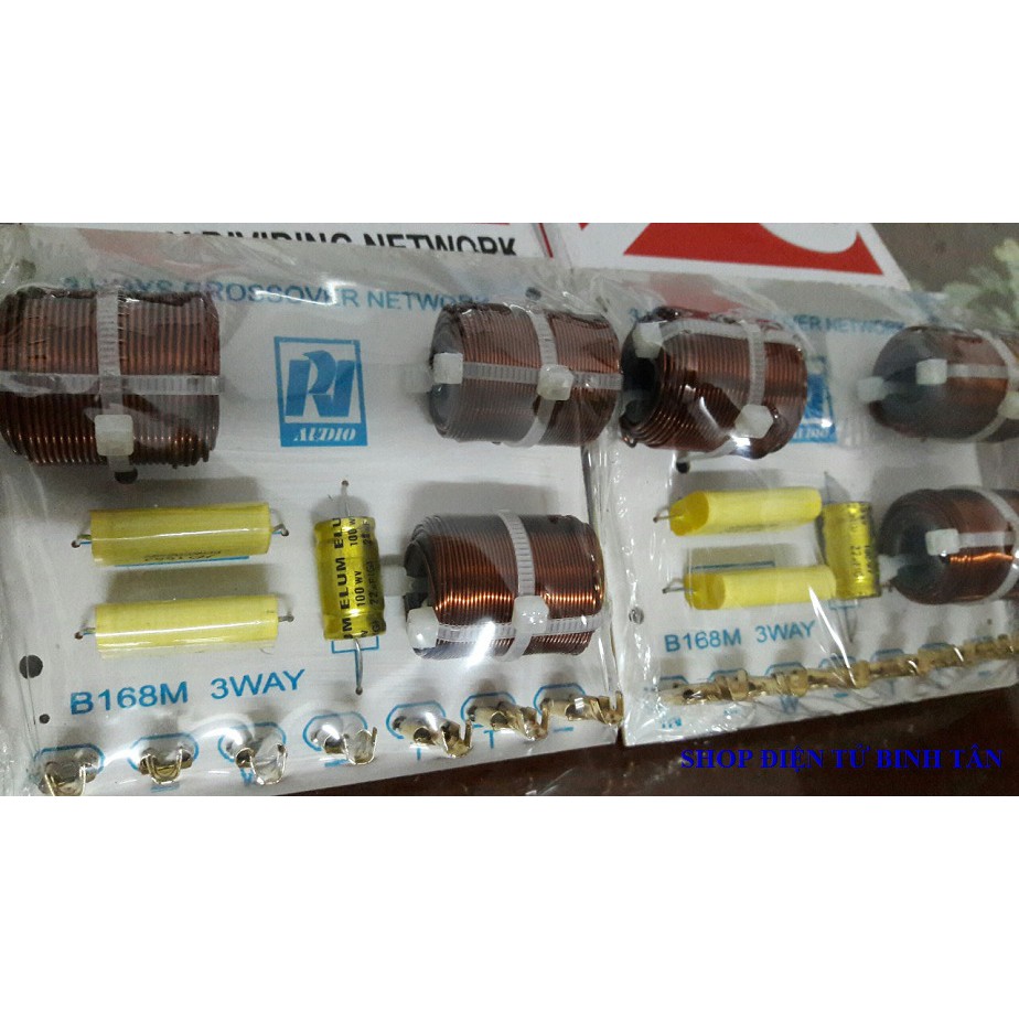 Phân tần loa cao cấp 1 bass 2 Treble