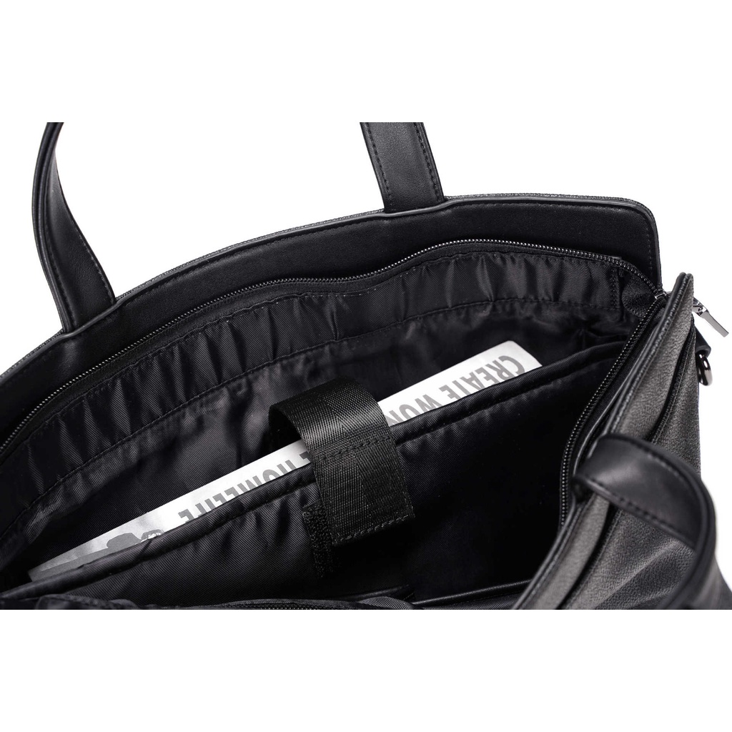 Túi Xách Đeo Chéo Nam Da Pu Họa Tiết Cao Cấp Đựng A4 Laptop Dành Cho Giới Trẻ Doanh Nhân Văn Phòng