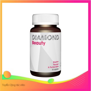 GIÁ SIÊU HỜI Viên Uống Đẹp Da, Collagen Trắng Da - Diamond Beauty USA - Cải Thiện Nội Tiết Tố,Giảm Mờ Nám. Hộp 30 viên G