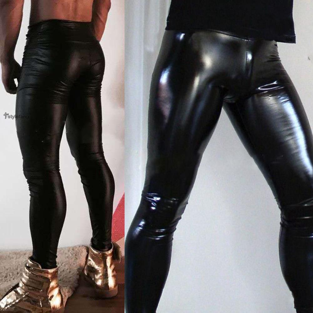 Quần Legging Da Pu Bóng Thời Trang Cho Nữ