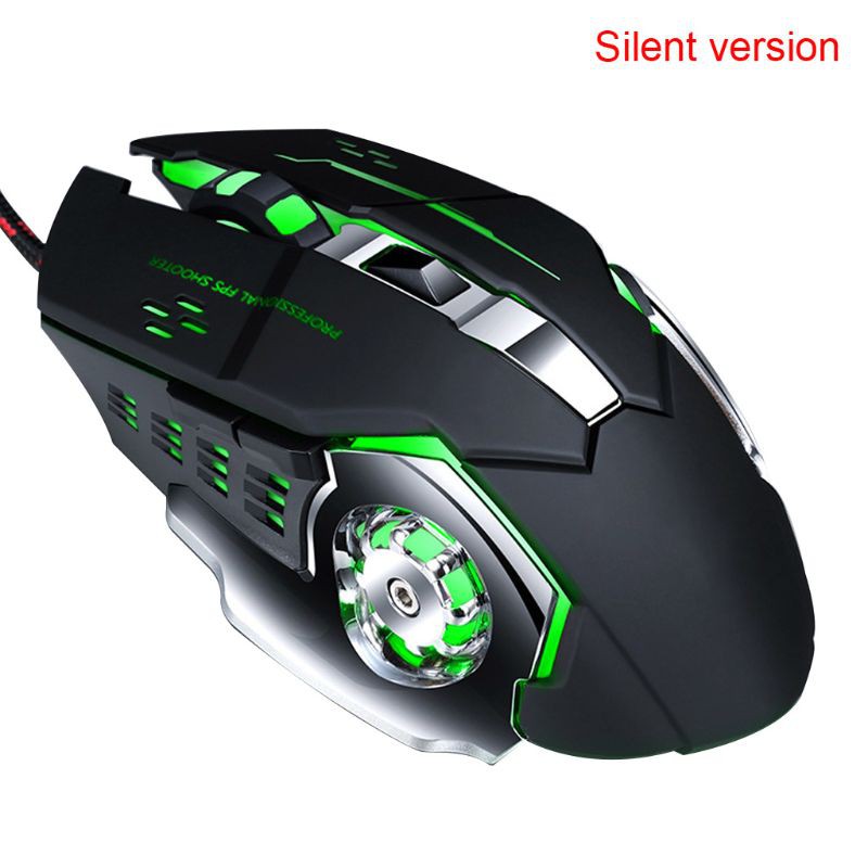 Chuột Gaming Rxsix 4 Gear Dpi 7 Màu