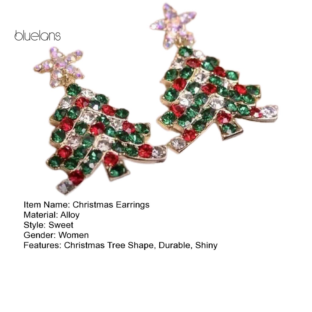 1 Đôi Bông Tai Nữ Đính Đá Zircon Thời Trang