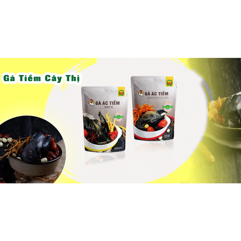 Cháo gà ác tiềm