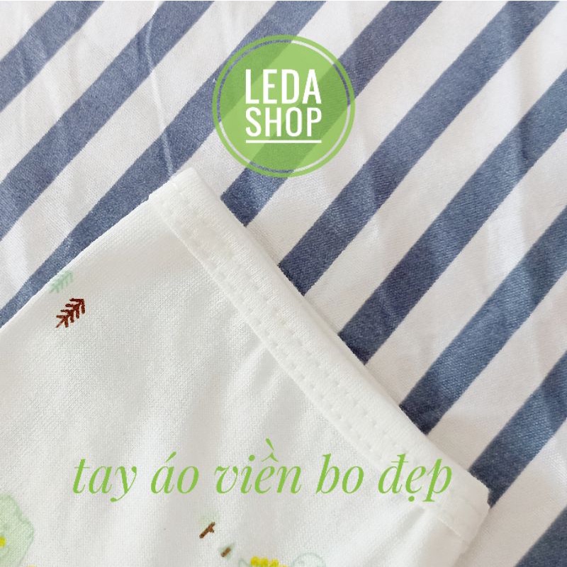 Áo sơ sinh DÀI tay cotton mềm mát, cài nút xéo Cuncon Vietnam