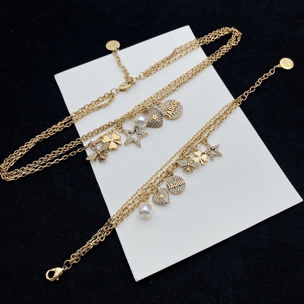 Vòng Cổ/Vòng Cổ Nhiều Lớp Dior Thời Trang Dễ Thương Chất Lượng Cao