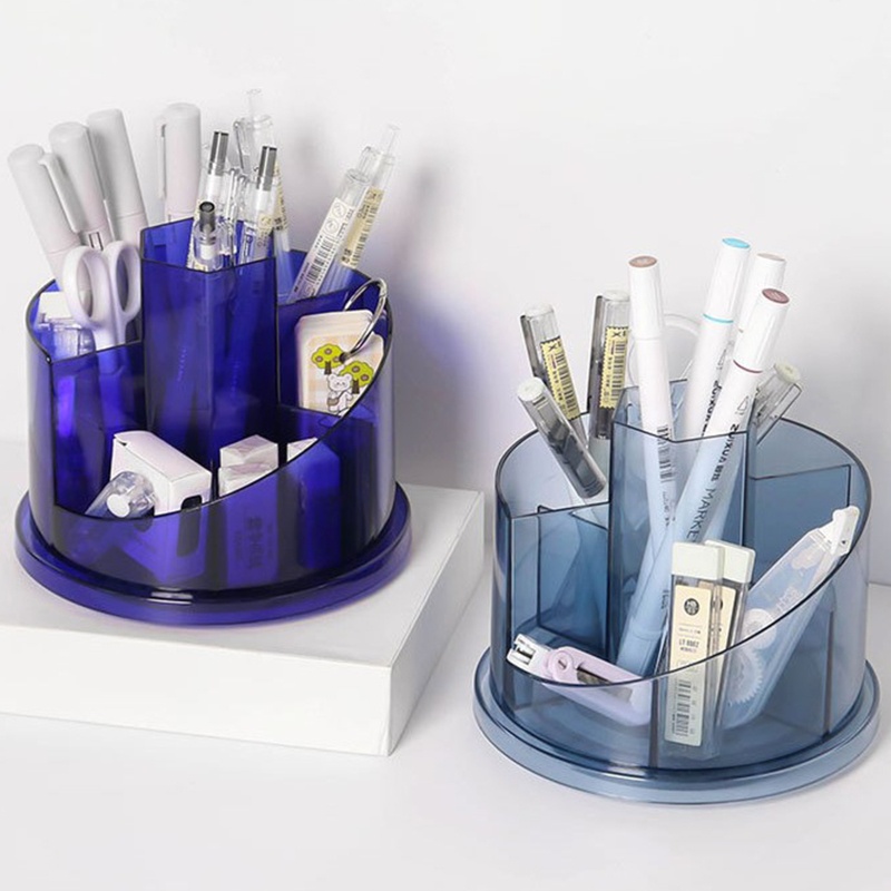 Giá Đỡ Bút Bằng Nhựa Cỡ Lớn Có Thể Xoay 360 Độ Tiện Dụng