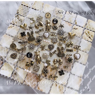 Set charm đồng 52 cái