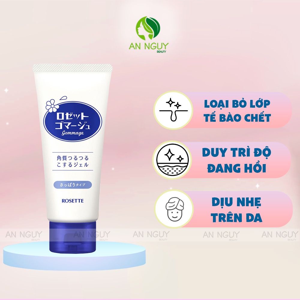 Tẩy tế bào chết Rosette 120gr (Da dầu)