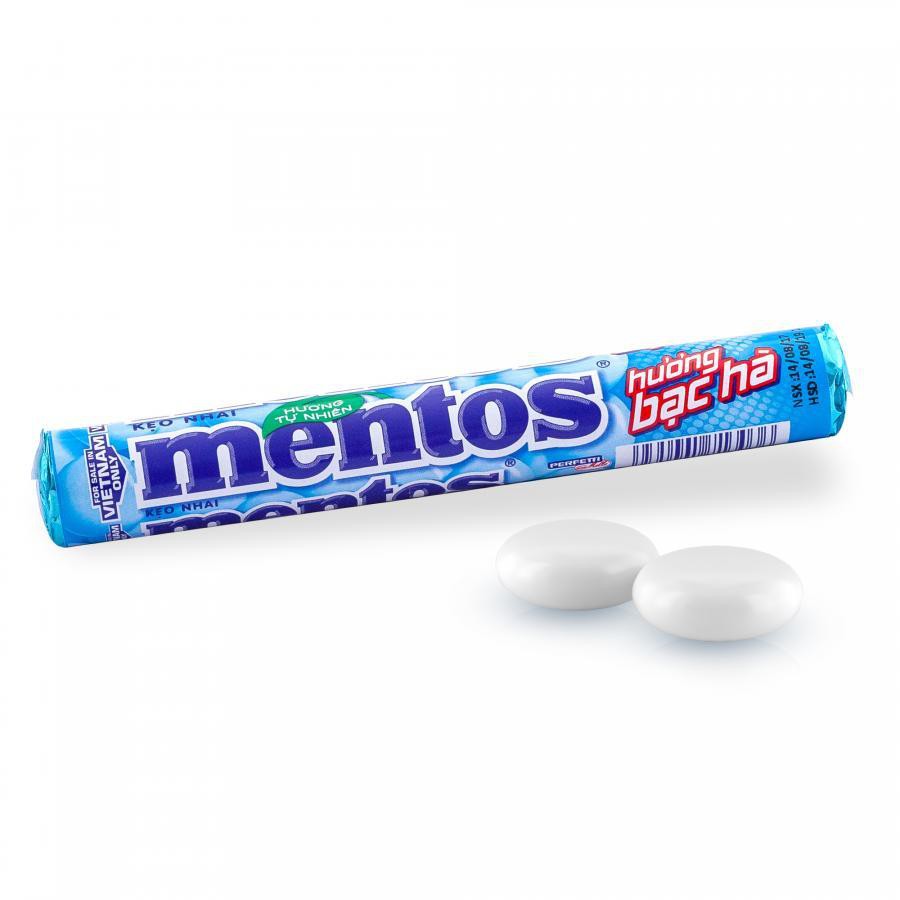 Khay 16 Thỏi Kẹo Mentos Bạc Hà