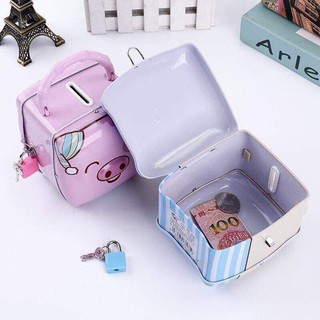 Két sắt mini hình con heo cho bé yêu