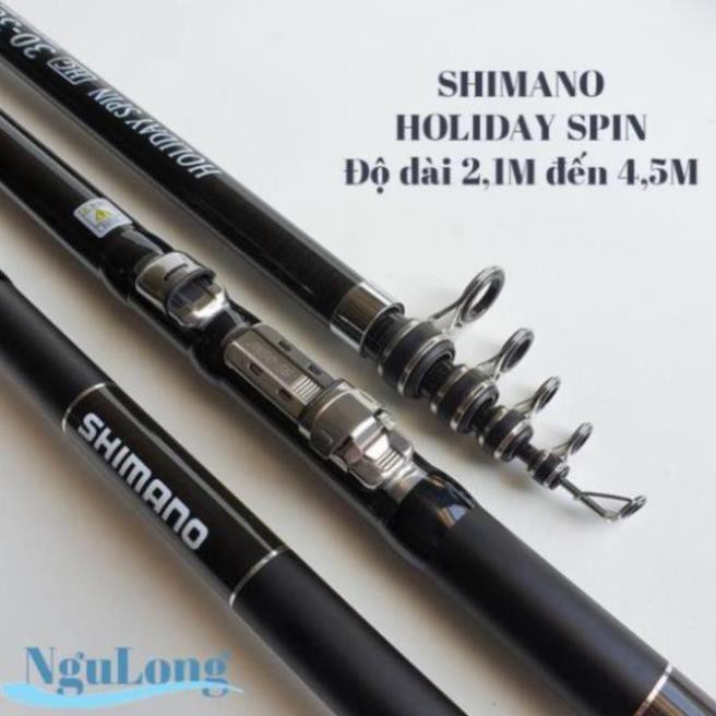 Cần Câu Lục Shimano Holiday Spin made in KOREA