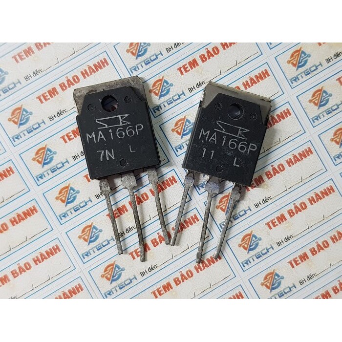 [Combo 3 chiếc] MA166P, TMA166P Triac (Bidirectional Triode Thyristor) 600V-16A TO-3P Tháo Máy