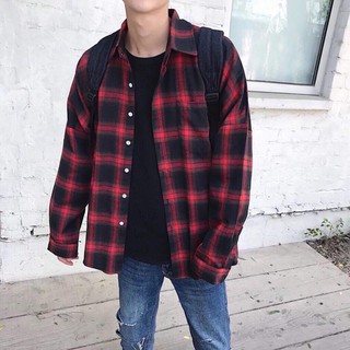 Sơ Mi Caro Flanel Form Unisex
